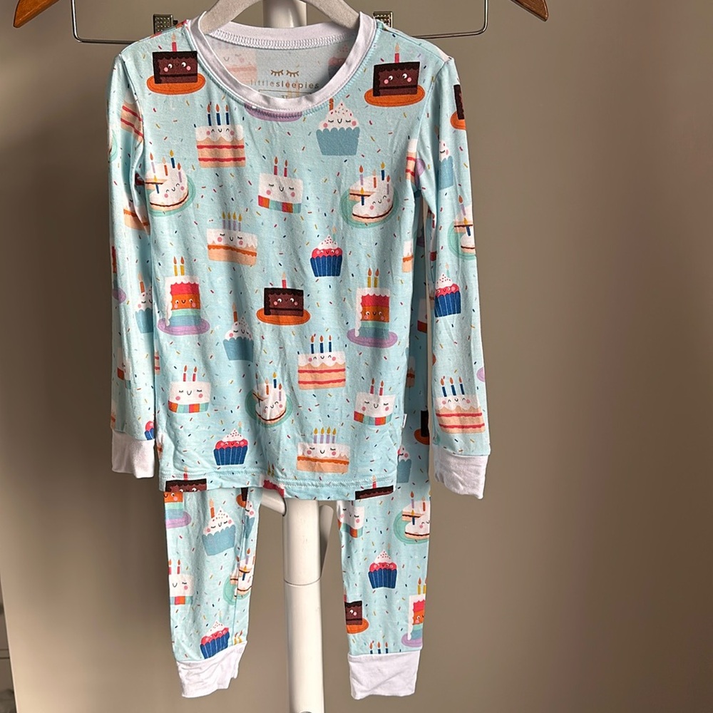 Little Sleepies Birthday Pajamas 3T
